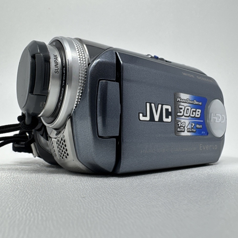 JVC Everio GZ-MG37U 30GB HDD Digital Camcorder - UNTESTED, No Battery No Charger
